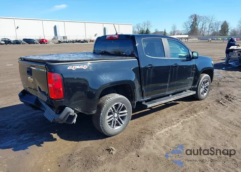 2019 Chevrolet Colorado Lt из США, поврежденный, VIN 1GCGTCEN8K1206580